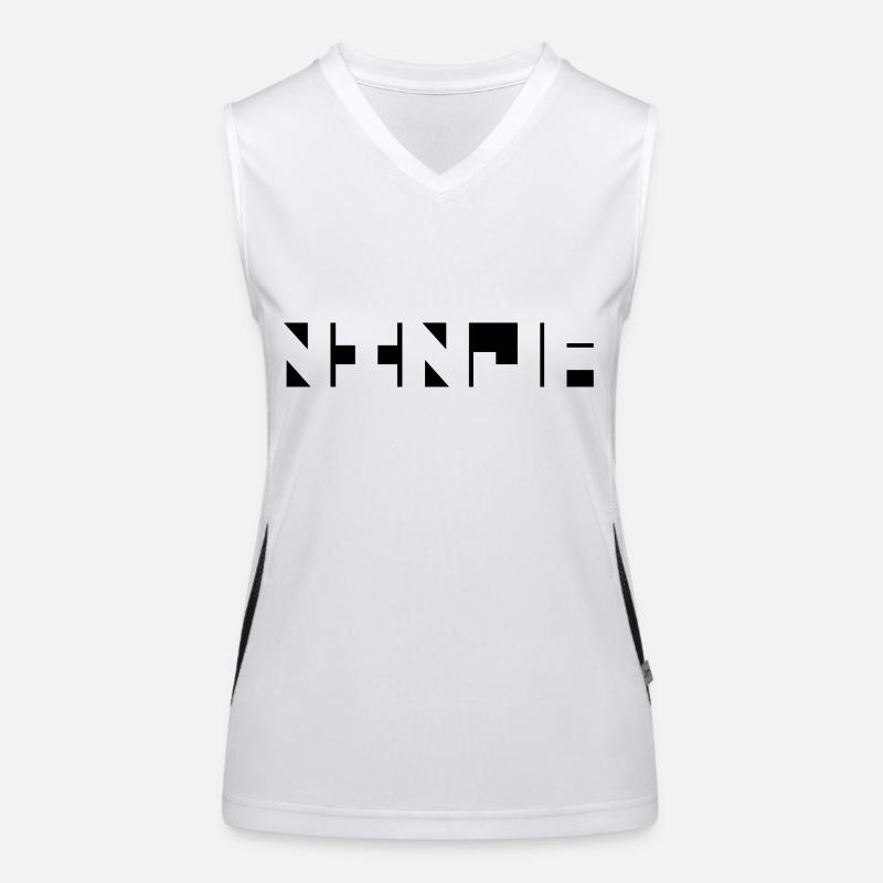 Ninja Funktionelles Kontrast-Tank Top für Frauen