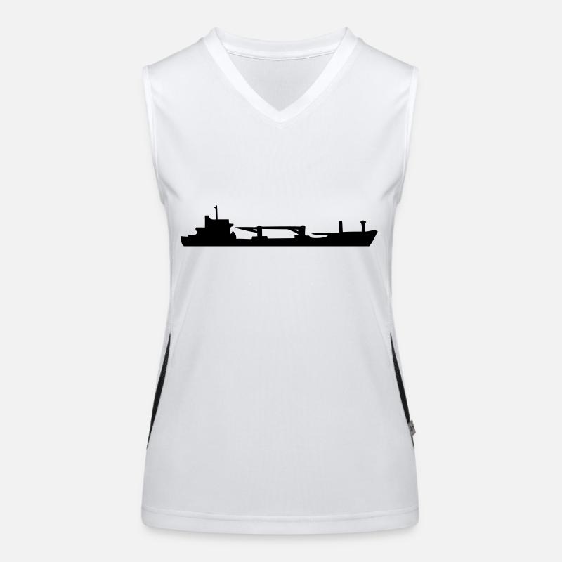 Cargo Ship Women's Functional Contrast Tank Top