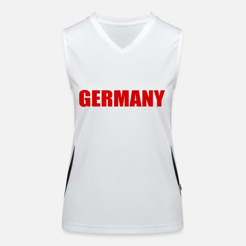 Deutschland Funktionelles Kontrast-Tank Top für Frauen