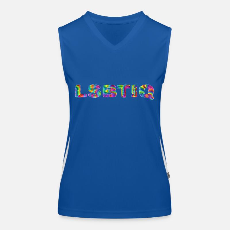 LSBTIQ Funktionelles Kontrast-Tank Top für Frauen