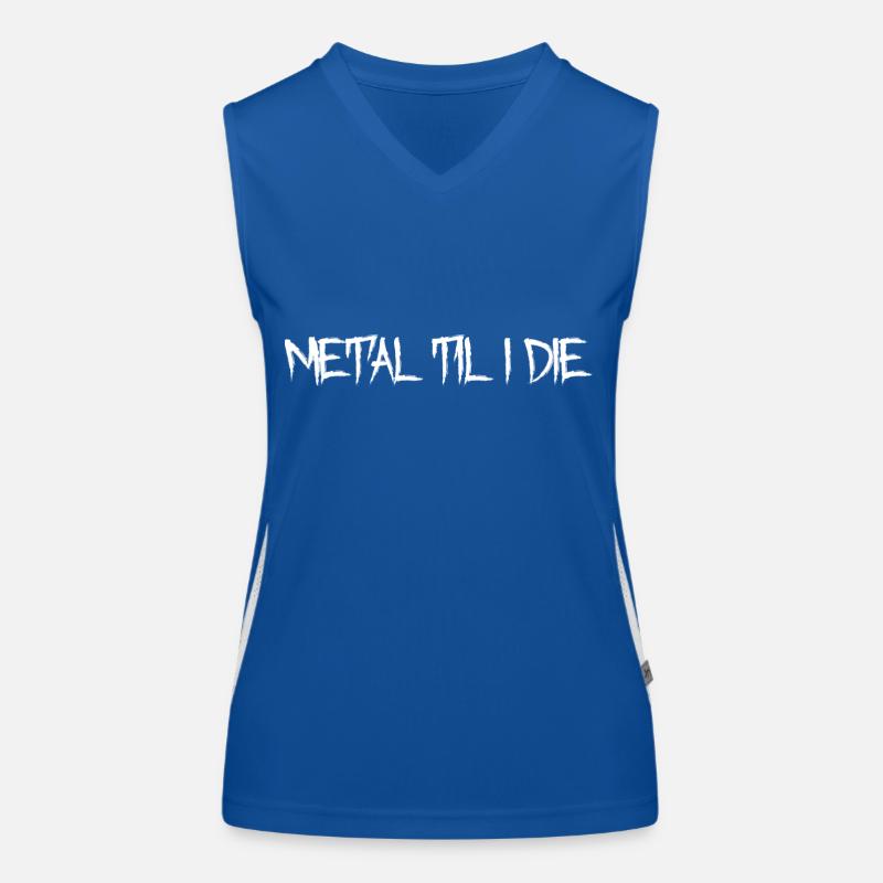 Metal Til I Die Women's Functional Contrast Tank Top