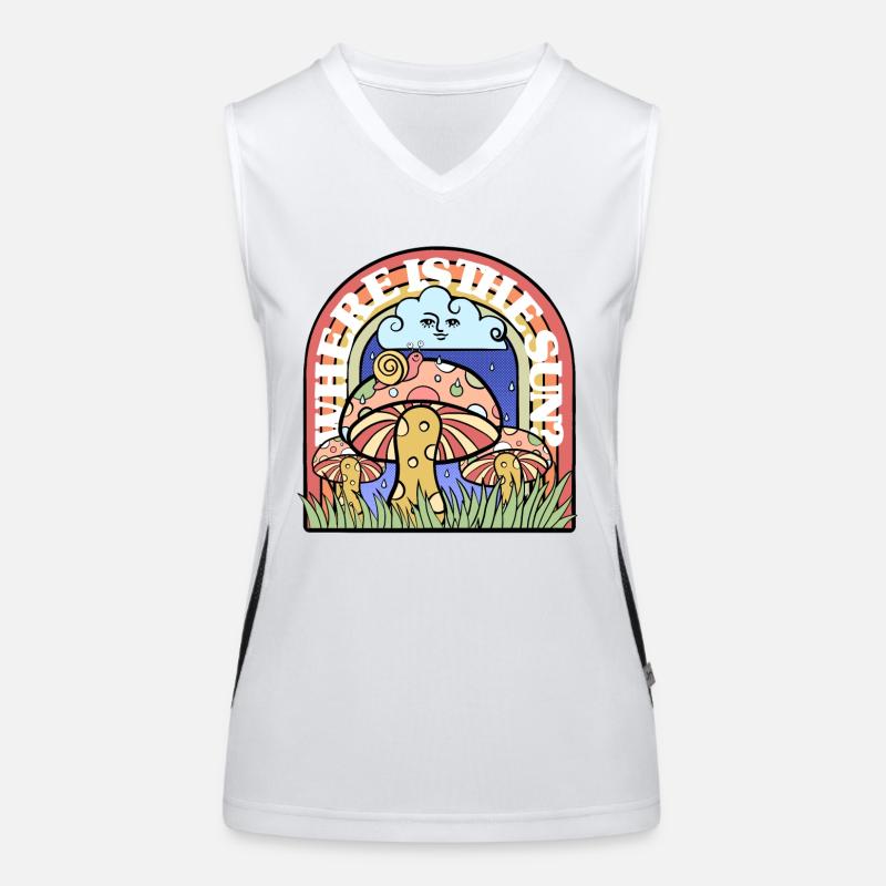 WHERE IS THE SUN Women's Functional Contrast Tank Top