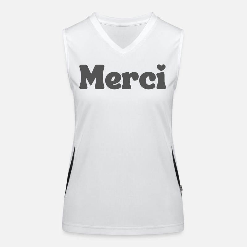 Merci Débardeur respirant contrasté Femme