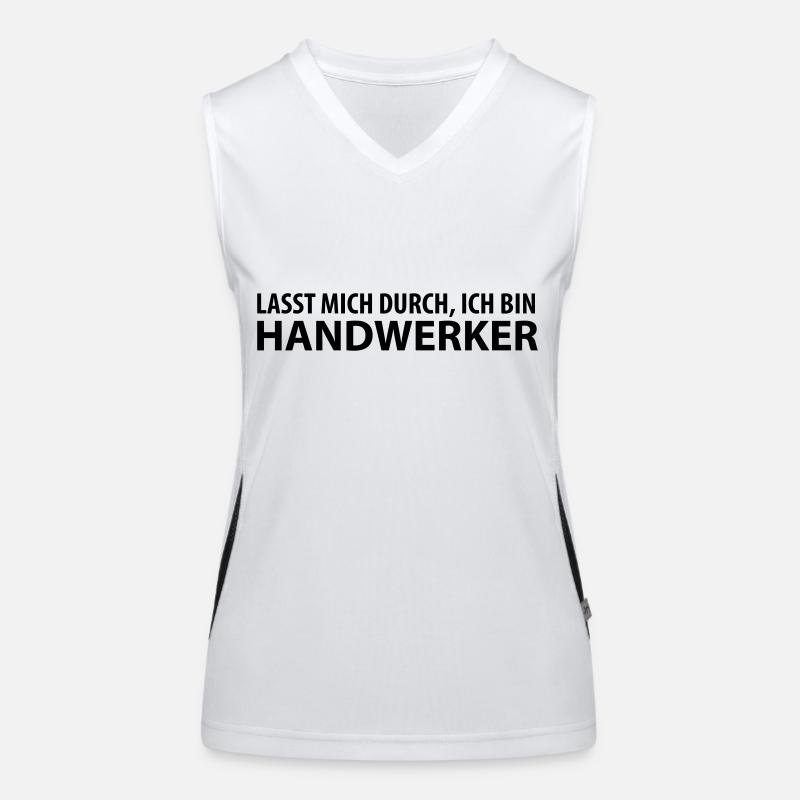 handwerker Funktionelles Kontrast-Tank Top für Frauen