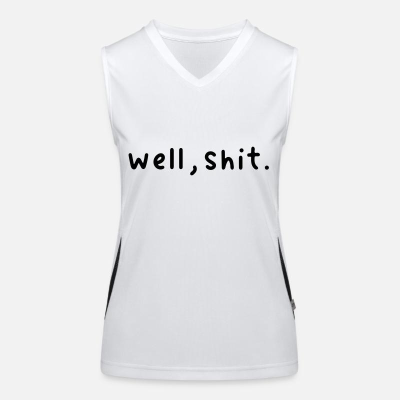 oh shit Women's Functional Contrast Tank Top