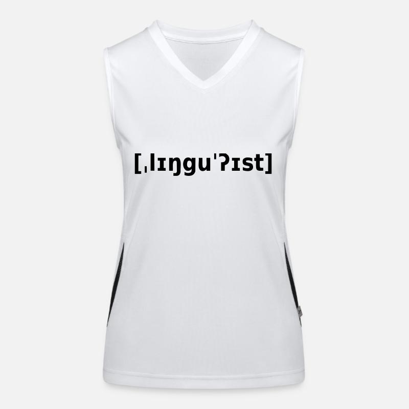 Linguist Funktionelles Kontrast-Tank Top für Frauen