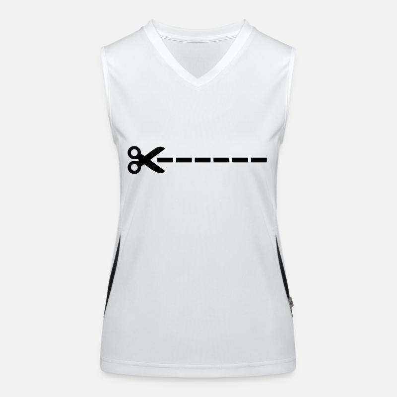 Scissors Women's Functional Contrast Tank Top
