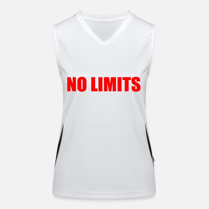 No limits Débardeur respirant contrasté Femme