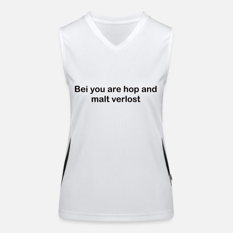 Hops and malt Women's Functional Contrast Tank Top