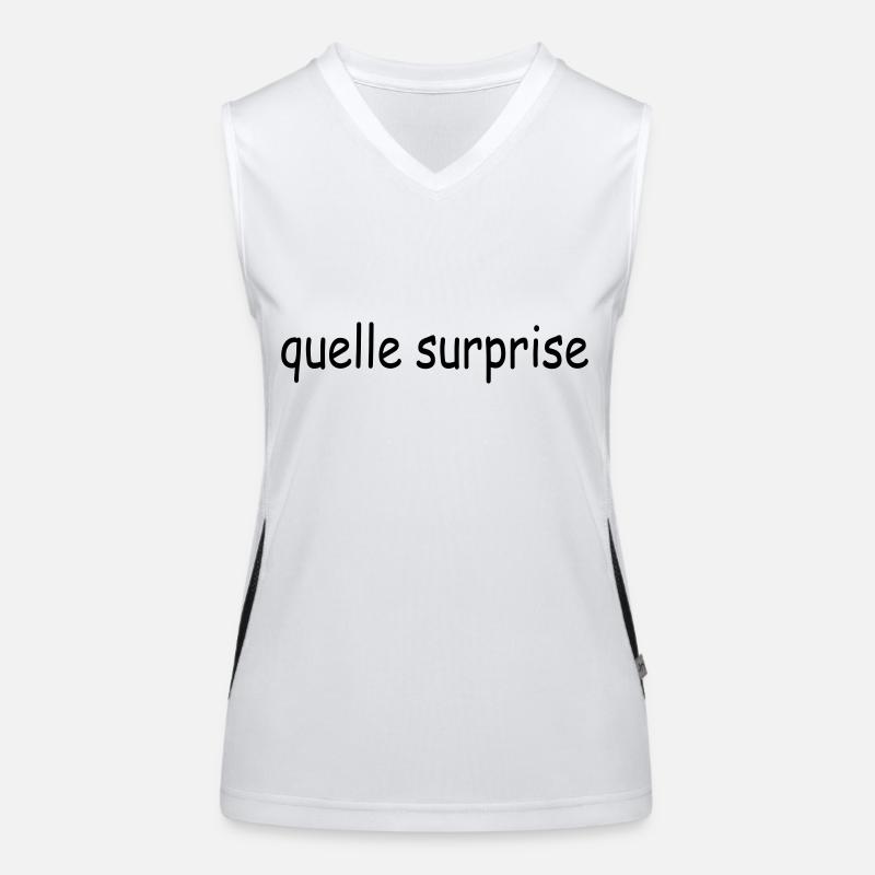 Source : Surprise Débardeur respirant contrasté Femme