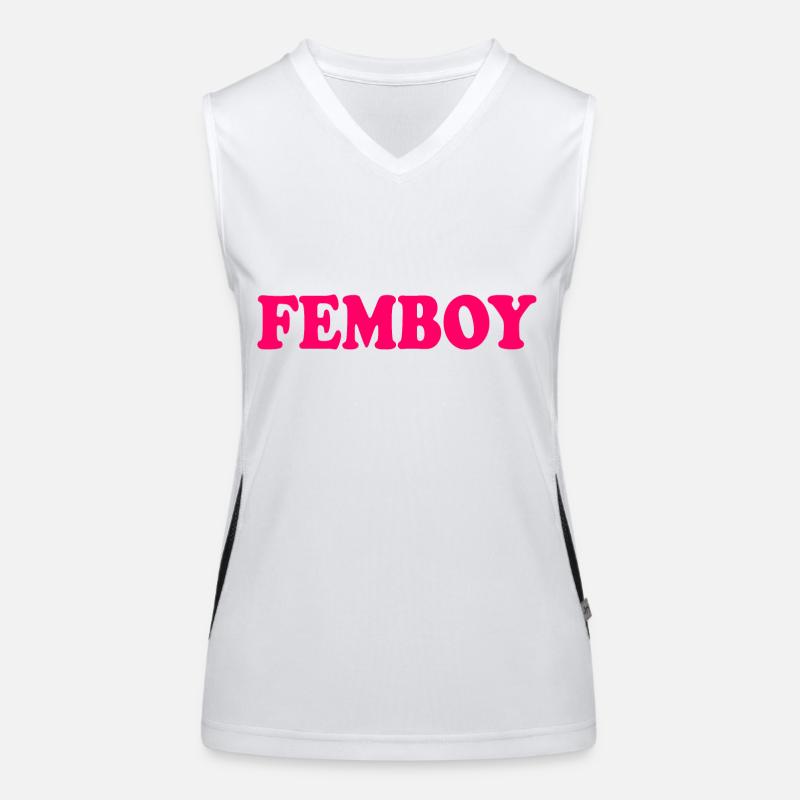 Femboy Débardeur respirant contrasté Femme