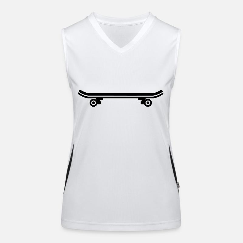 Skateboard Débardeur respirant contrasté Femme