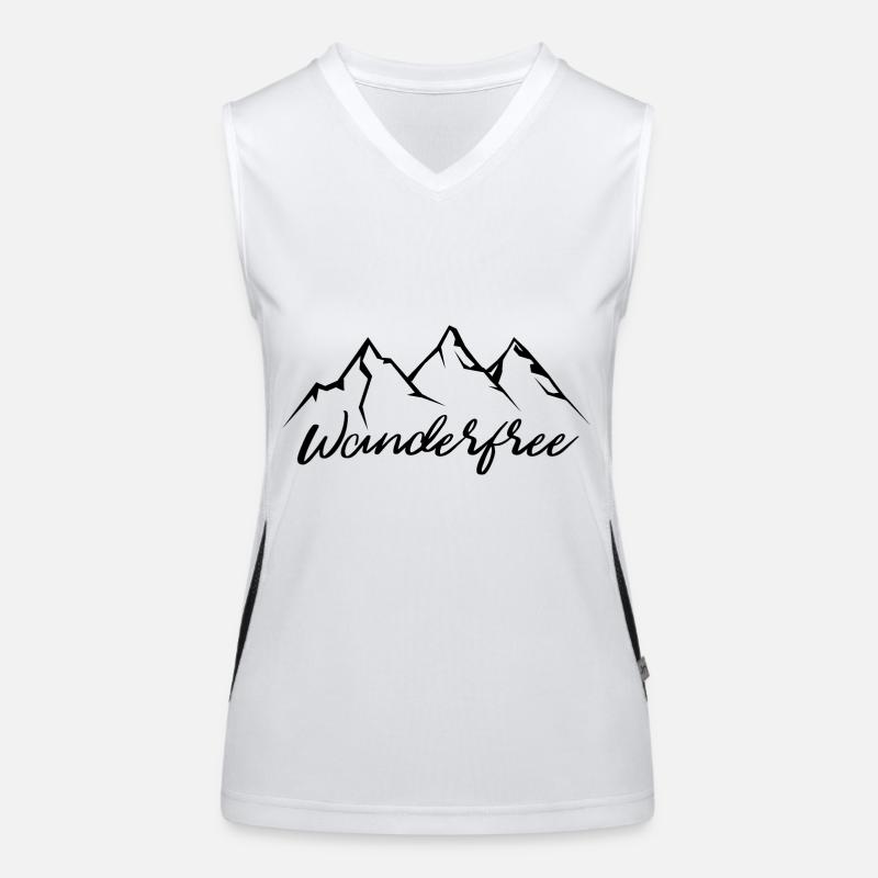 Wanderfree - Funktionelles Kontrast-Tank Top für Frauen