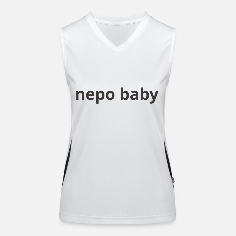 nepo bébé 1 Débardeur respirant contrasté Femme