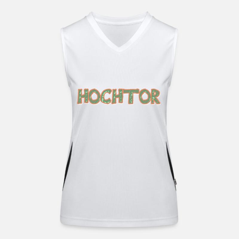Cadeau pour Hochtor Débardeur respirant contrasté Femme