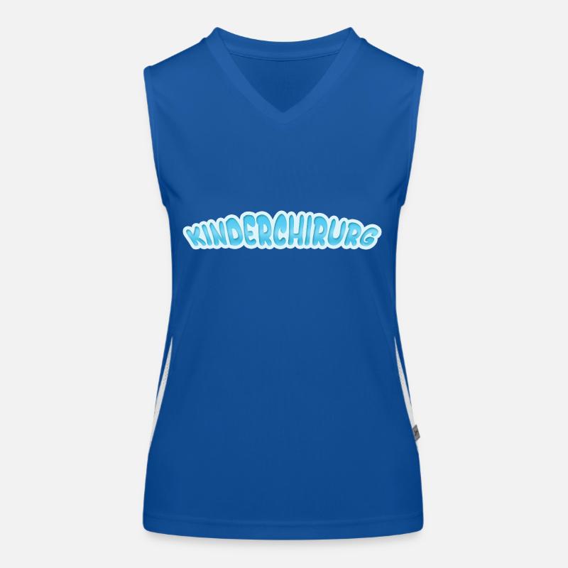 Geschenk für Kinderchirurg Funktionelles Kontrast-Tank Top für Frauen
