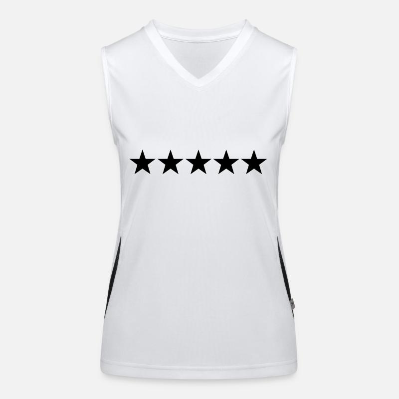 Star General 5 Débardeur respirant contrasté Femme