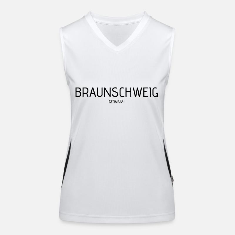 Braunschweig Funktionelles Kontrast-Tank Top für Frauen