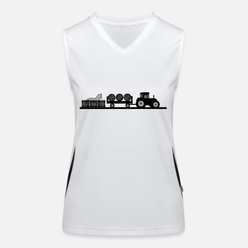 Tractor Women's Functional Contrast Tank Top