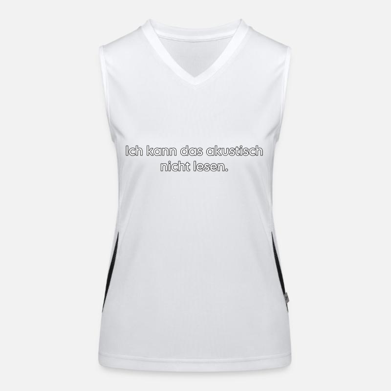 68AA3F11 5782 40D0 9724 60E0C0780B7A Funktionelles Kontrast-Tank Top für Frauen