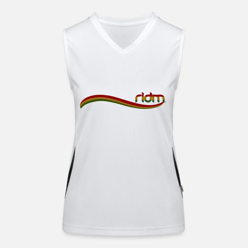 Drapeau RIDM Débardeur respirant contrasté Femme