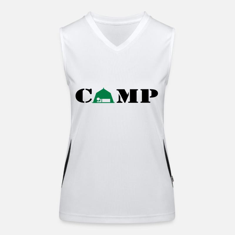 camp_2c Funktionelles Kontrast-Tank Top für Frauen