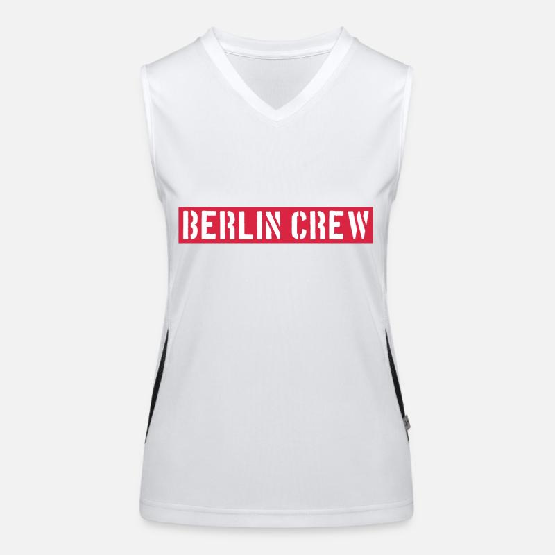 Équipage de Berlin Débardeur respirant contrasté Femme