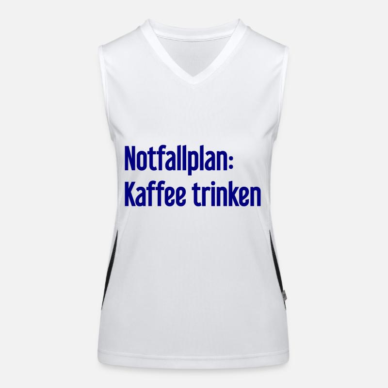 Coffee Contingency Plan Women's Functional Contrast Tank Top