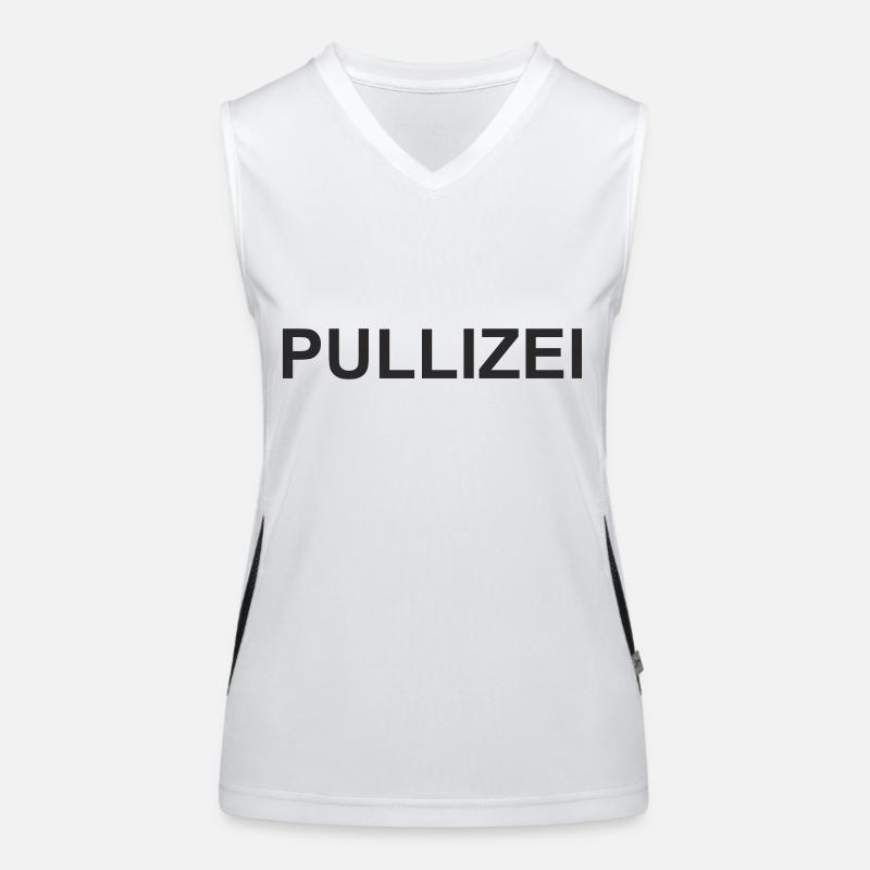 pullizei Débardeur respirant contrasté Femme