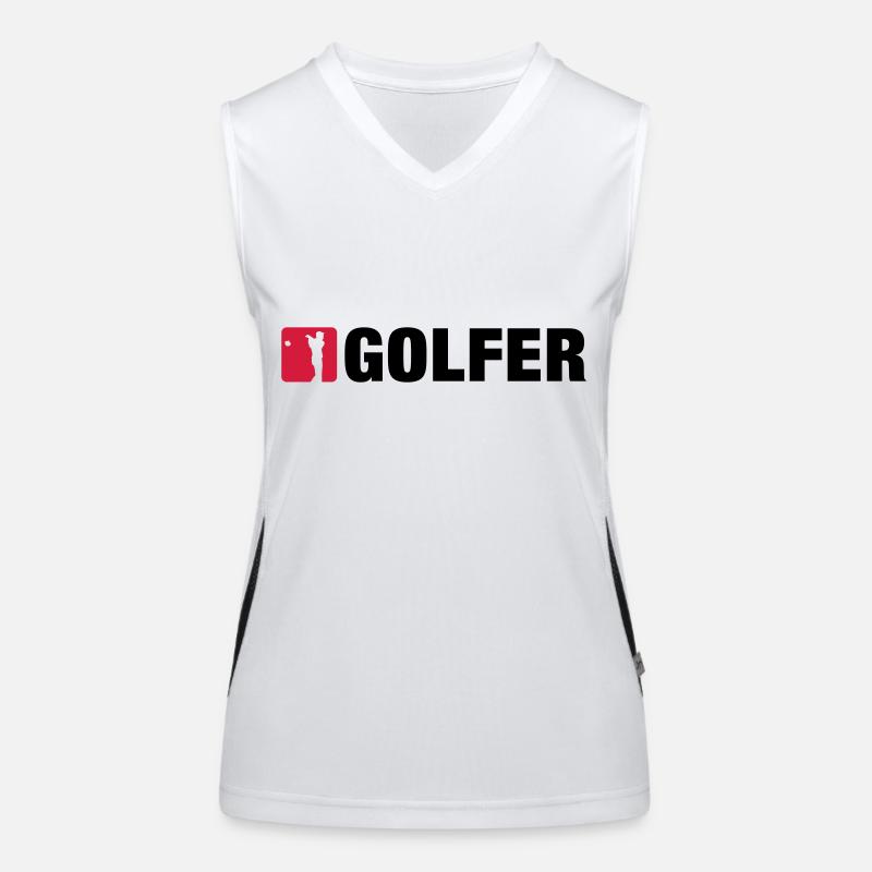 golfer Funktionelles Kontrast-Tank Top für Frauen
