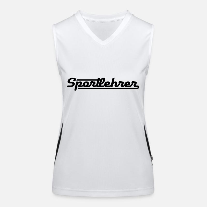 Sportlehrer Funktionelles Kontrast-Tank Top für Frauen