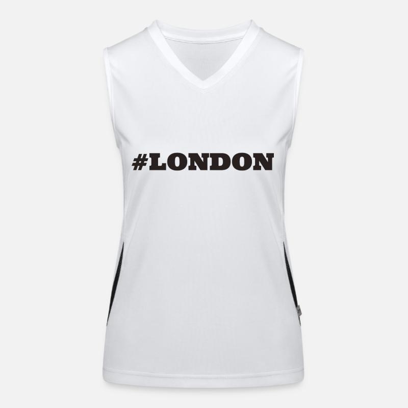 #London capitale de l’Angleterre Débardeur respirant contrasté Femme