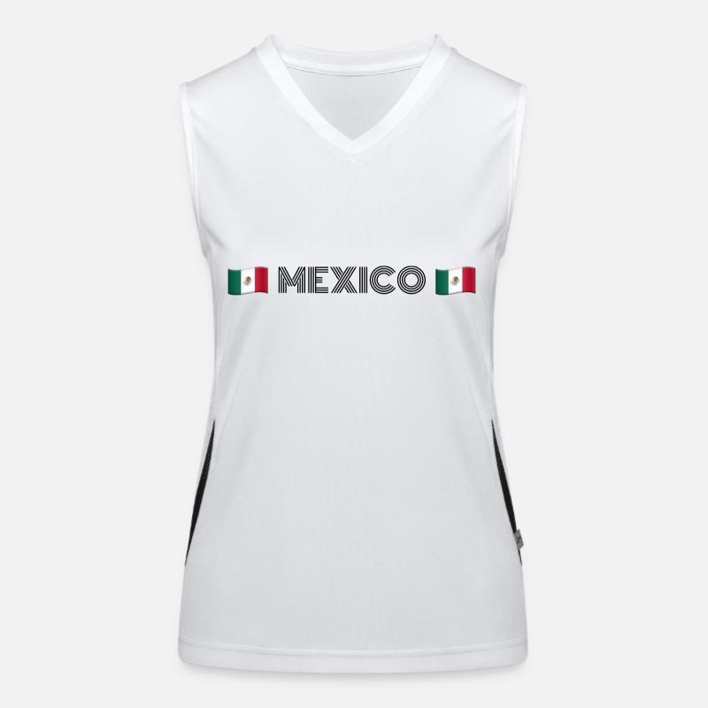 MEXICO Débardeur respirant contrasté Femme