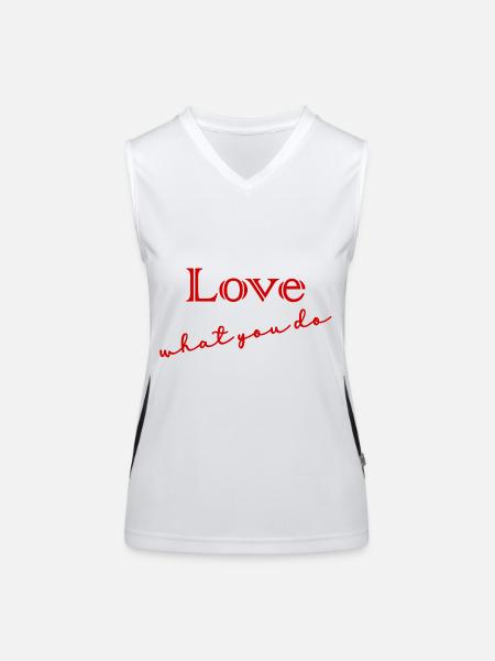 QUOTE,QUOTES,MESSAGE, MESSAGE,HUMOR - Women's Functional Contrast Tank Top - white/black - Front