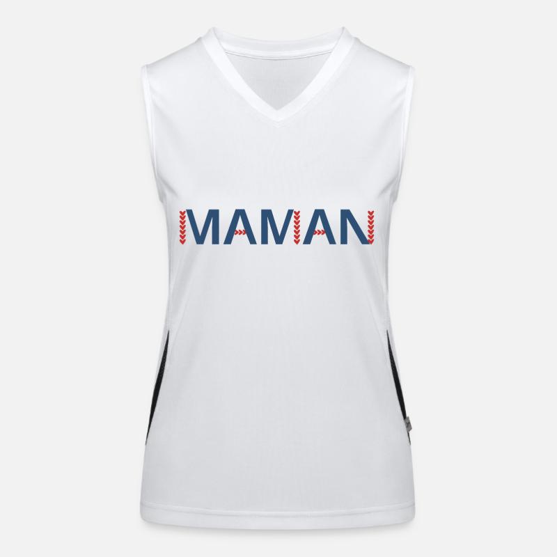 Idée cadeau maman Débardeur respirant contrasté Femme