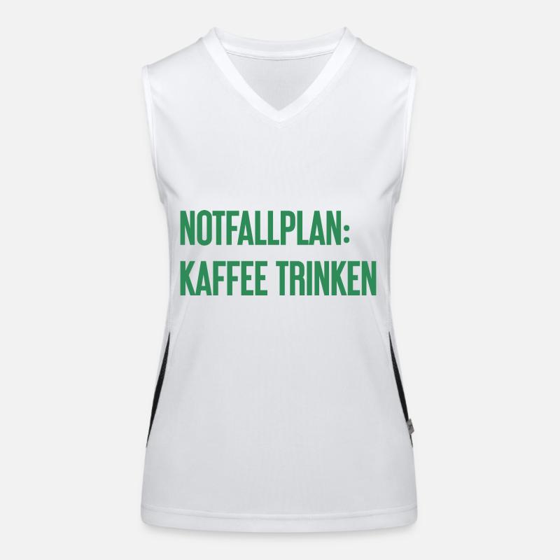 Coffee Contingency Plan Women's Functional Contrast Tank Top