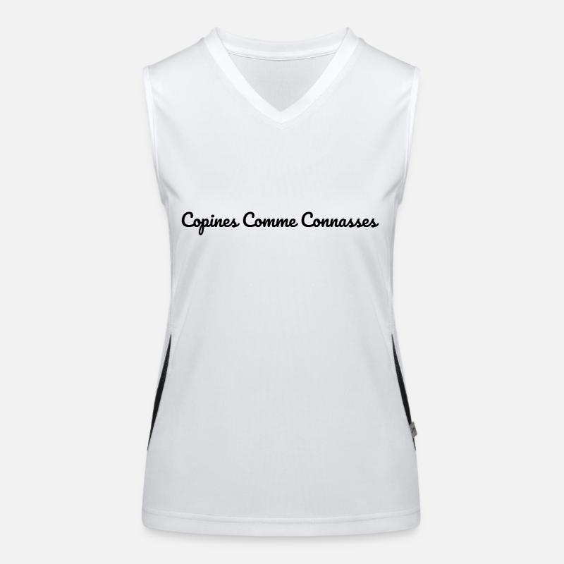 girlfriends as Women's Functional Contrast Tank Top
