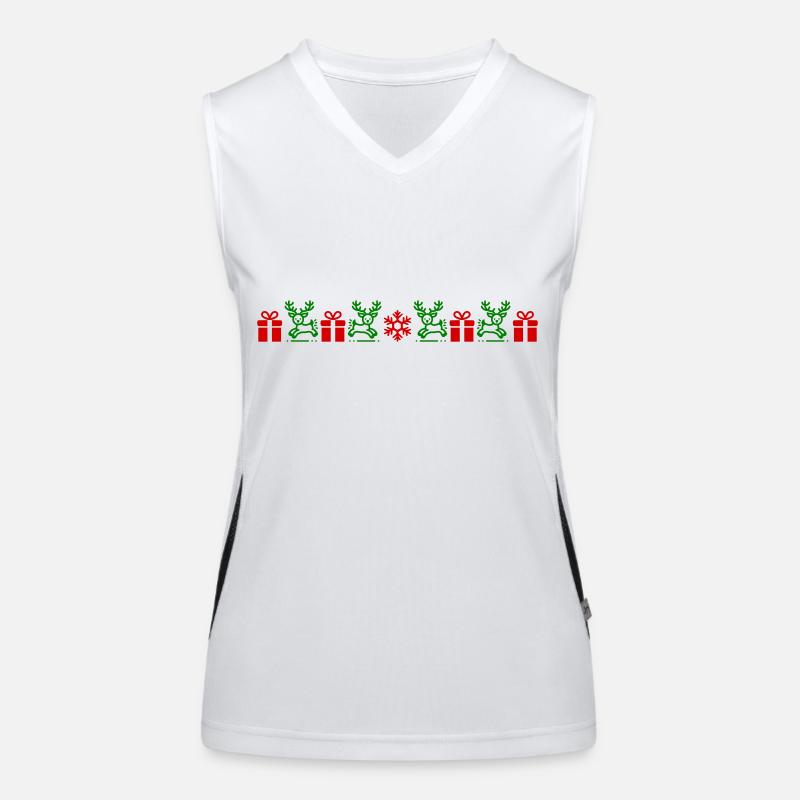 Norwegian Pattern Series Women's Functional Contrast Tank Top