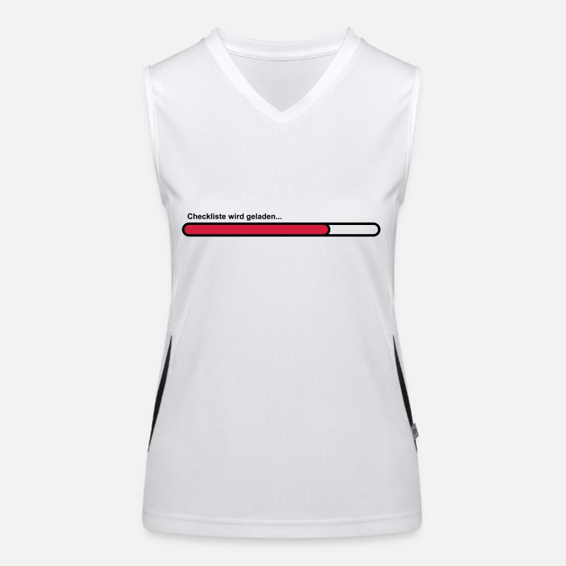checklist Women's Functional Contrast Tank Top