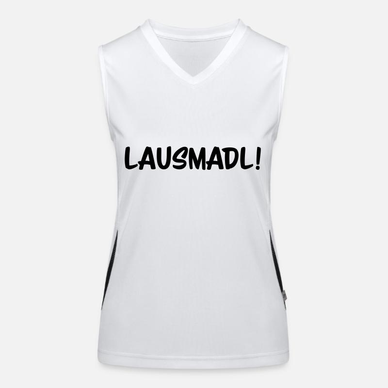 Lausmadl Funktionelles Kontrast-Tank Top für Frauen