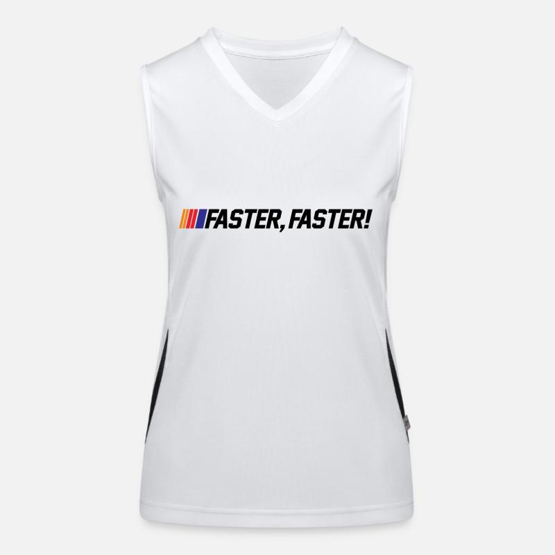 RAPIDE Débardeur respirant contrasté Femme