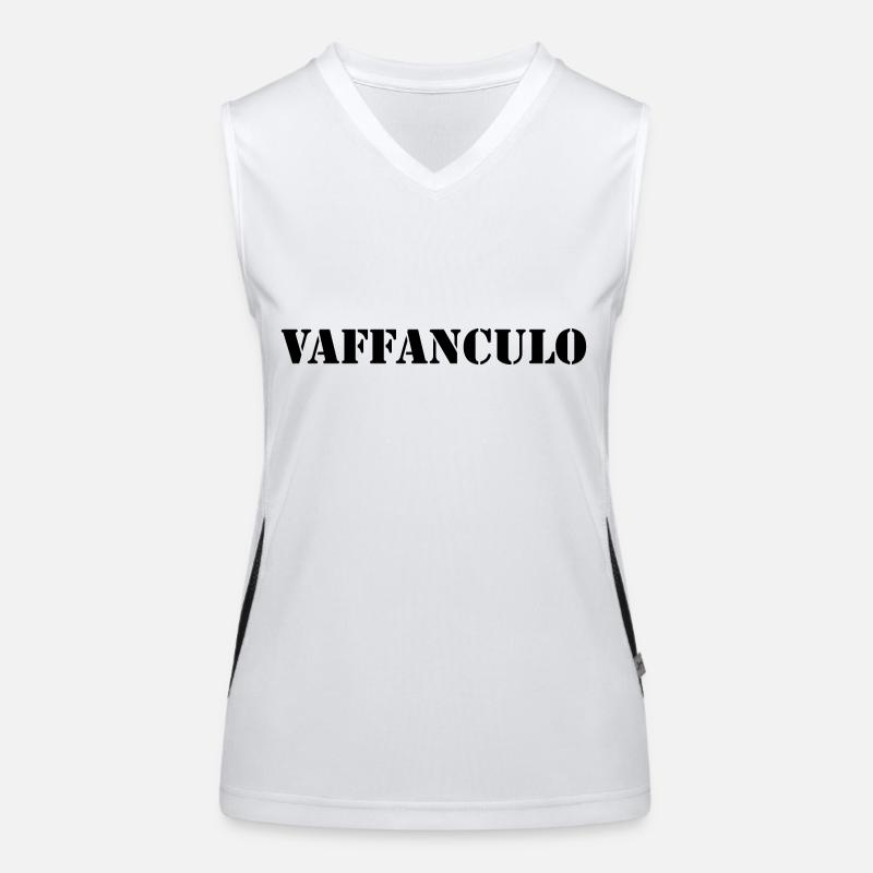 italienisch Funktionelles Kontrast-Tank Top für Frauen