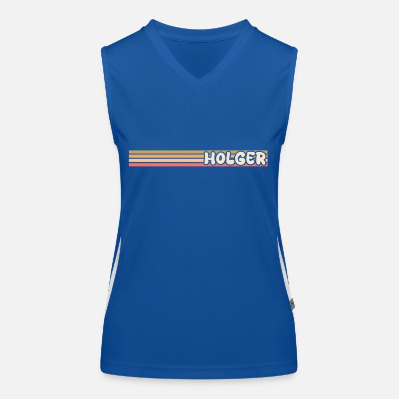 Holg Débardeur respirant contrasté Femme