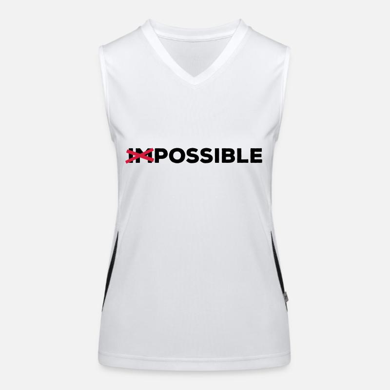 Possible possible feasible solution Women's Functional Contrast Tank Top