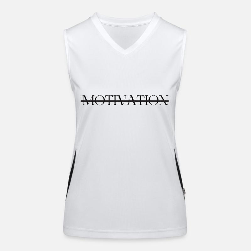 MOTIVATION Funktionelles Kontrast-Tank Top für Frauen
