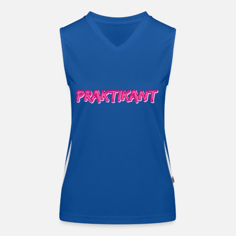 Job Intern Women's Functional Contrast Tank Top