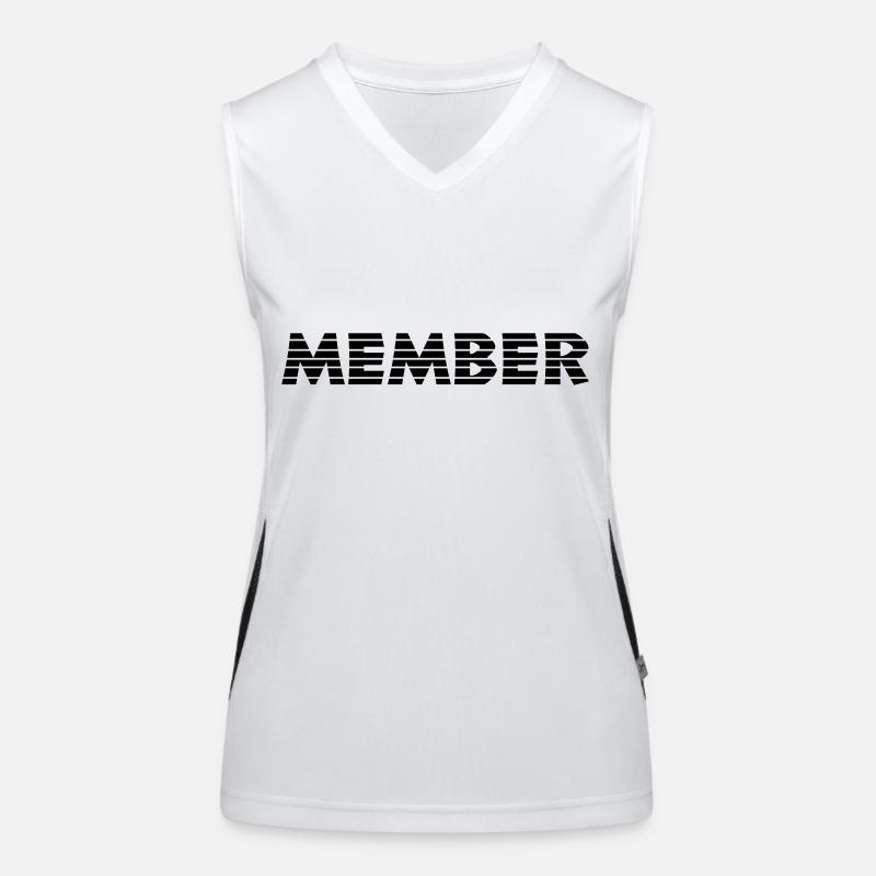 member Women's Functional Contrast Tank Top