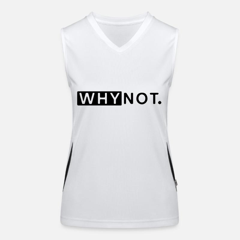 why not Women's Functional Contrast Tank Top