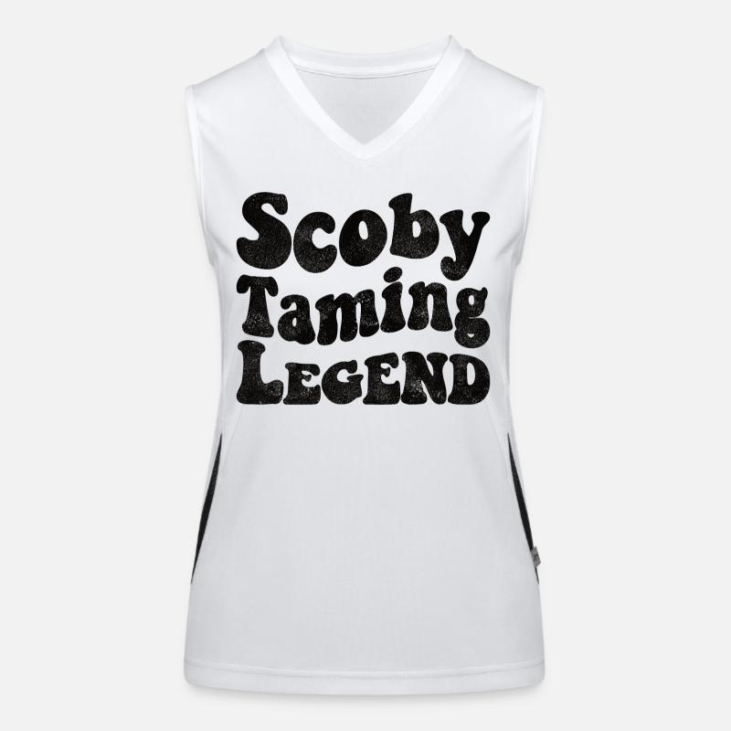 Scoby Taming Legend Funktionelles Kontrast-Tank Top für Frauen