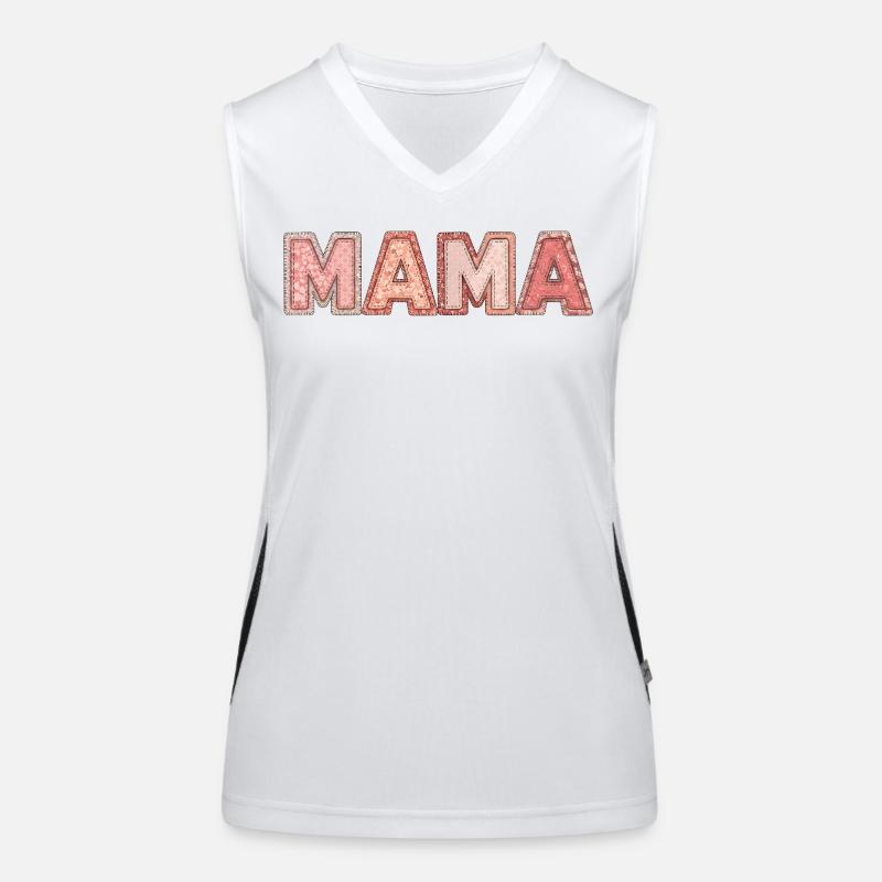 Chemise patchwork de maman pour mamans Débardeur respirant contrasté Femme